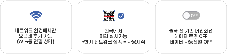 eSIM 재등록/재발급 진행 안내 이미지