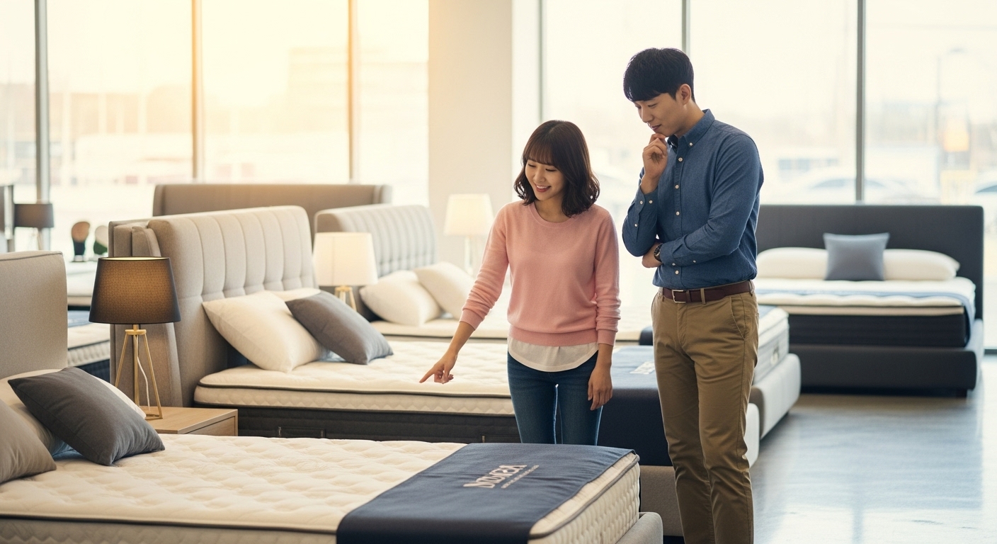 슈퍼싱글 접이식 매트리스