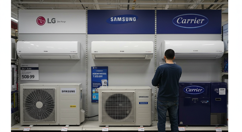 2025 에어컨 가격 비교: 삼성 vs LG vs 캐리어