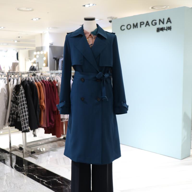 꼼빠니아 베이직 트렌치코트 이랜드리테일 CABW9-WCH010