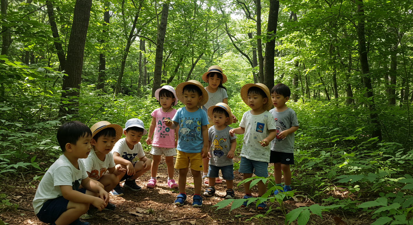 아이 눈높이 숲 체험! 6월, 우리 아이 첫 숲 놀이 자연체험