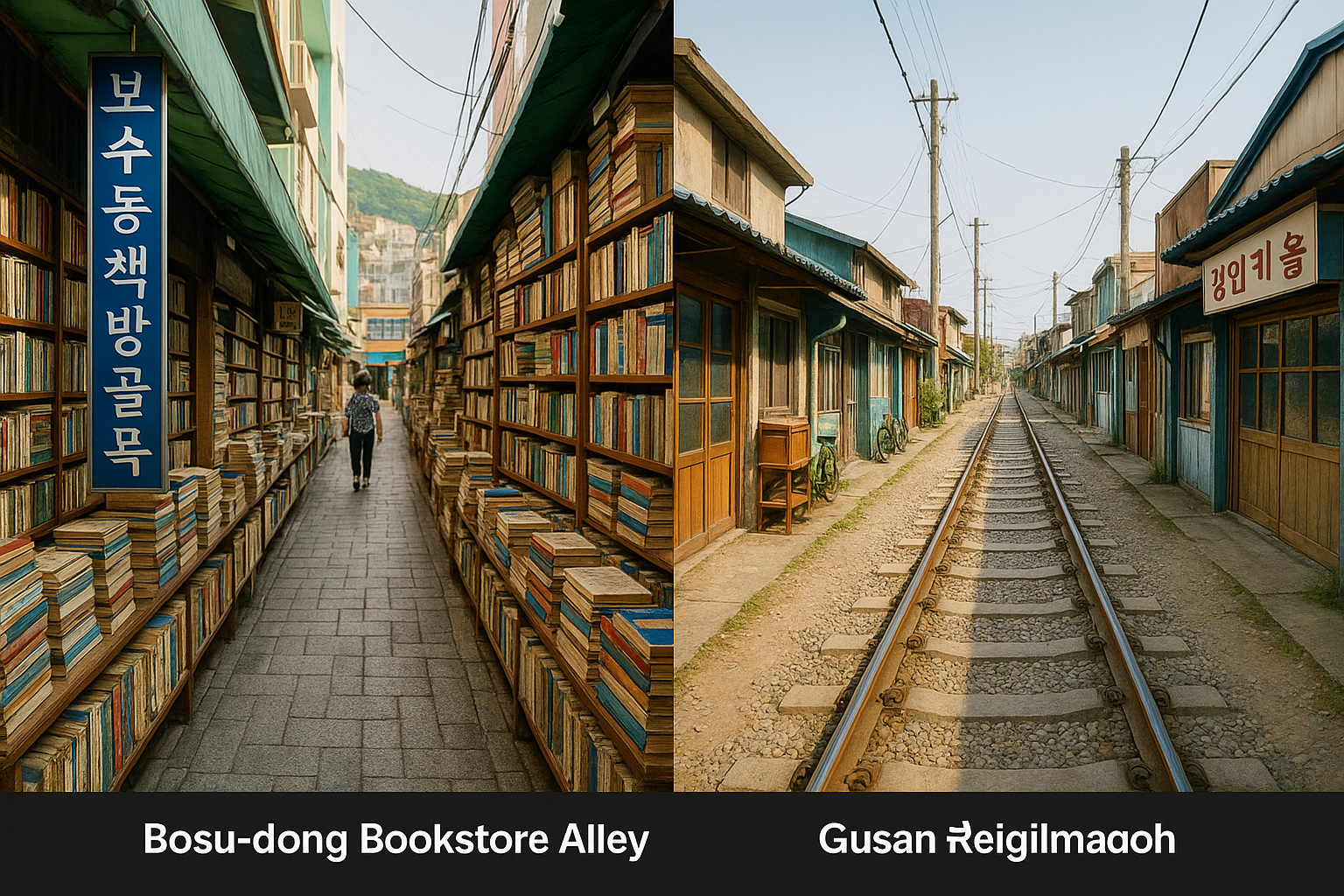 빈티지 감성 여행지 추천 (트렌드,보수동, 경암동, 비교)