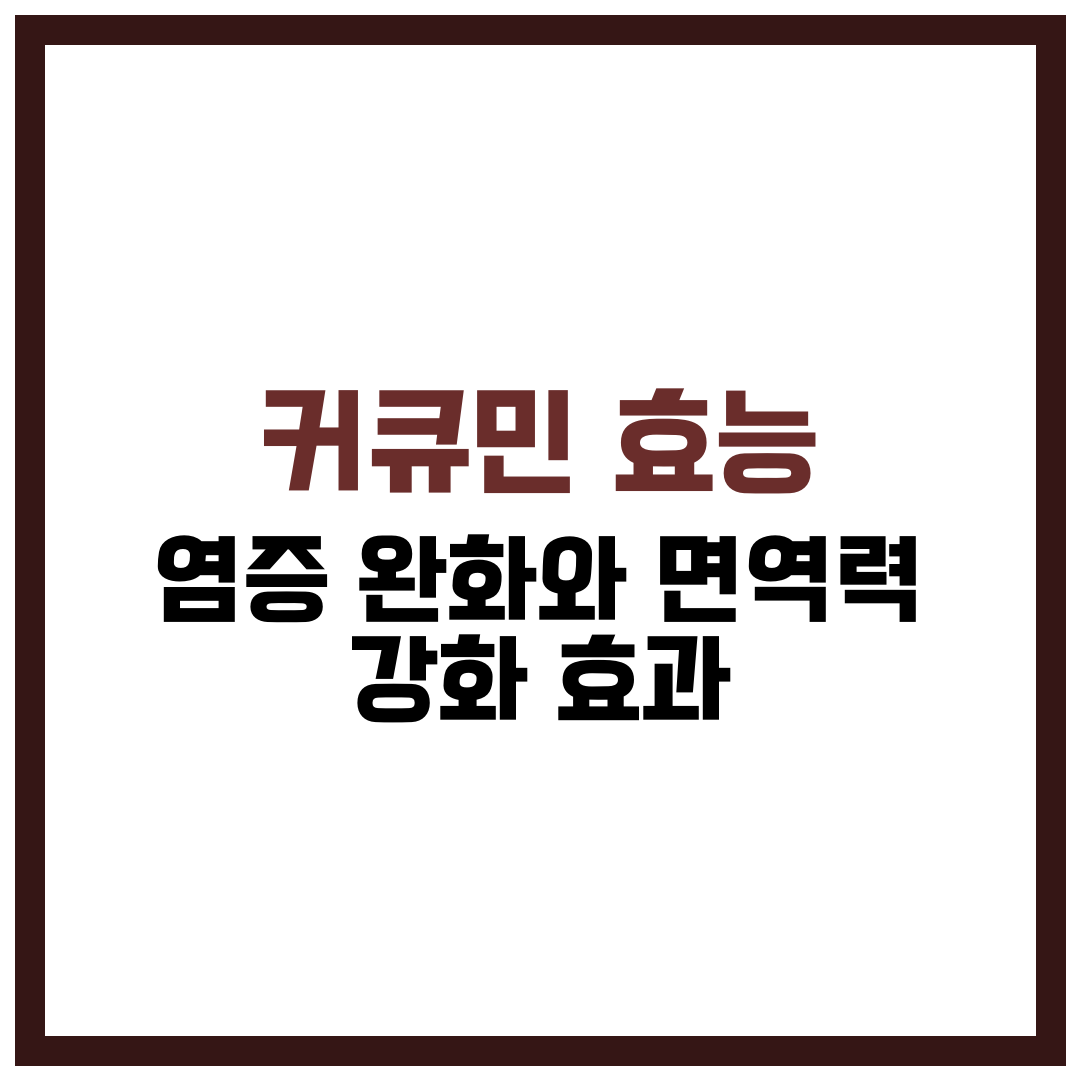 커큐민 효능