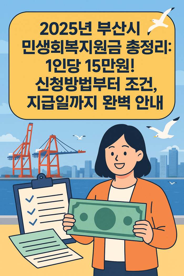 2025년 부산 민생회복지원금