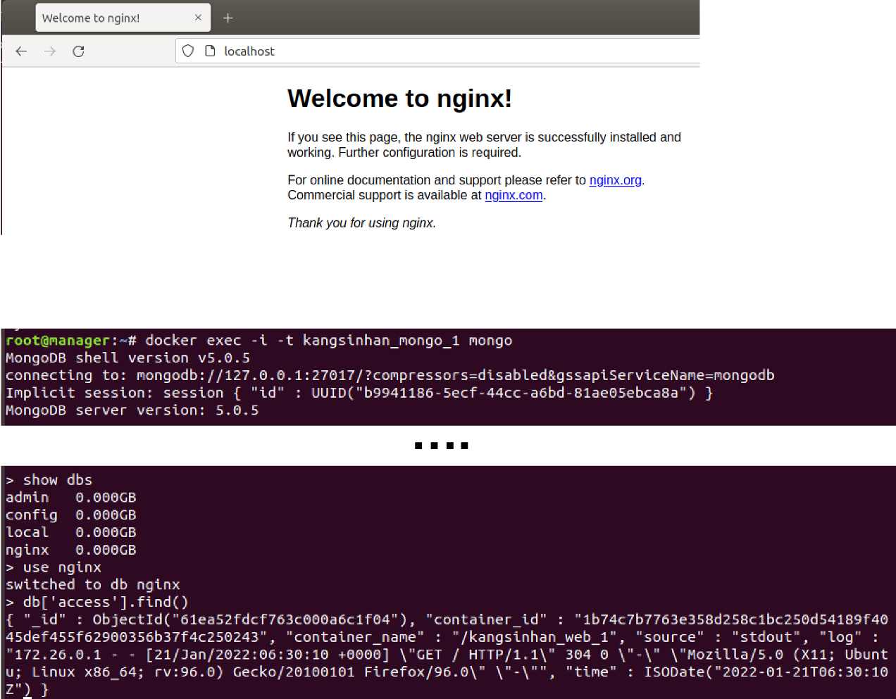 docker compose check