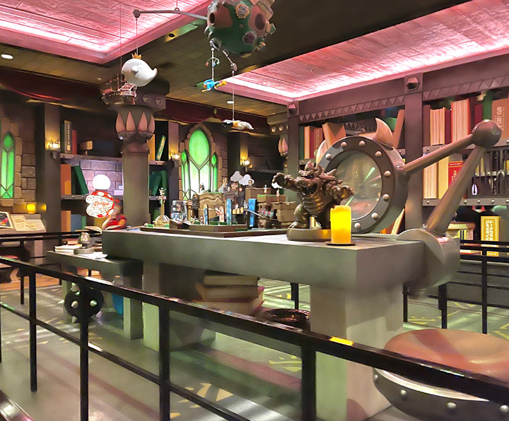 마리오 카트 어트랙션 내부