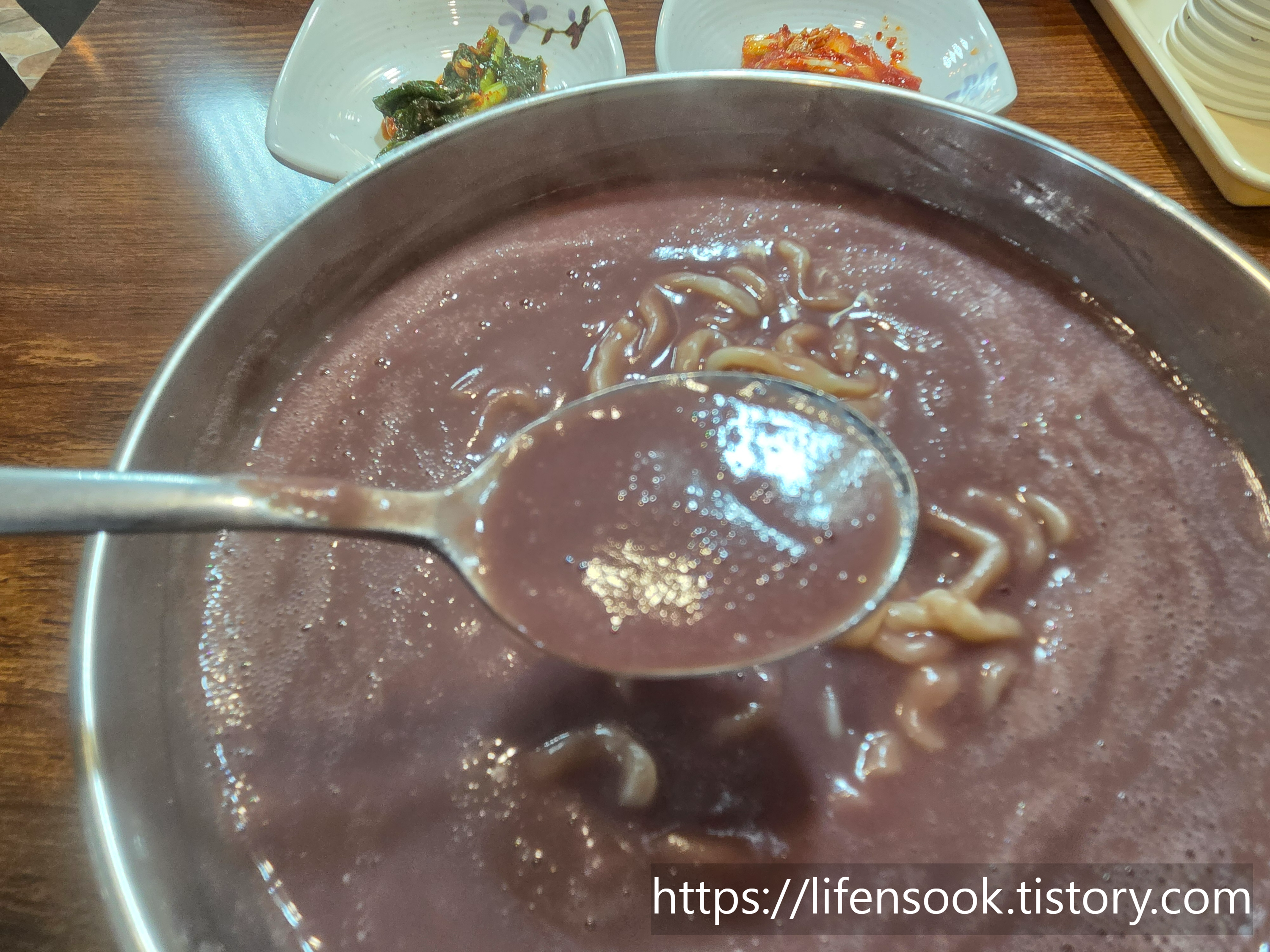 양천칼국수 팥칼국수 2