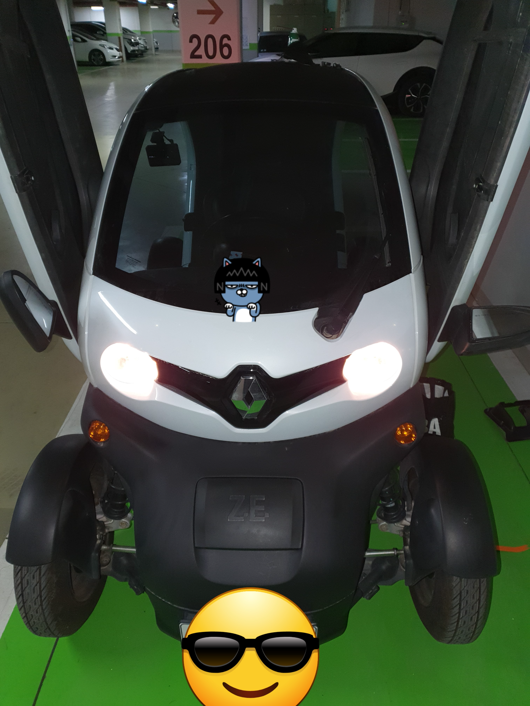 LX 20000 2ch 블랙박스 설치 완료