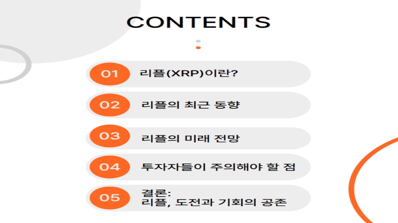 리플(XRP) 전망