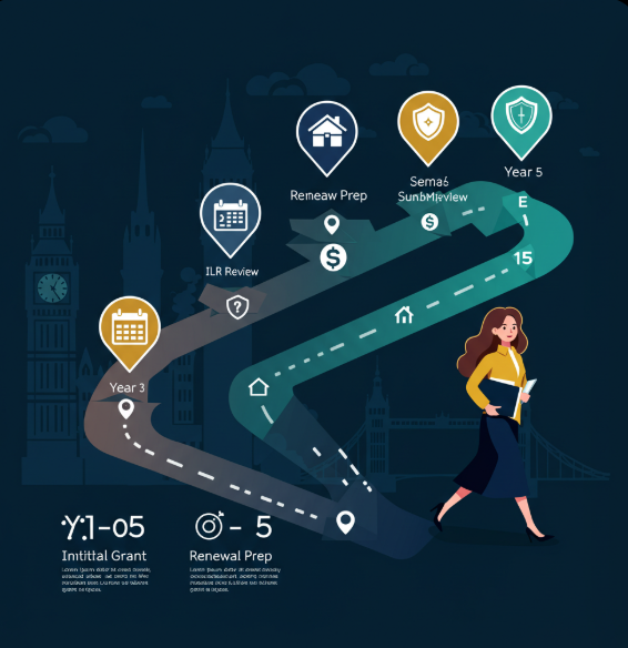 체류기간&middot;영주권(ILR) 연결