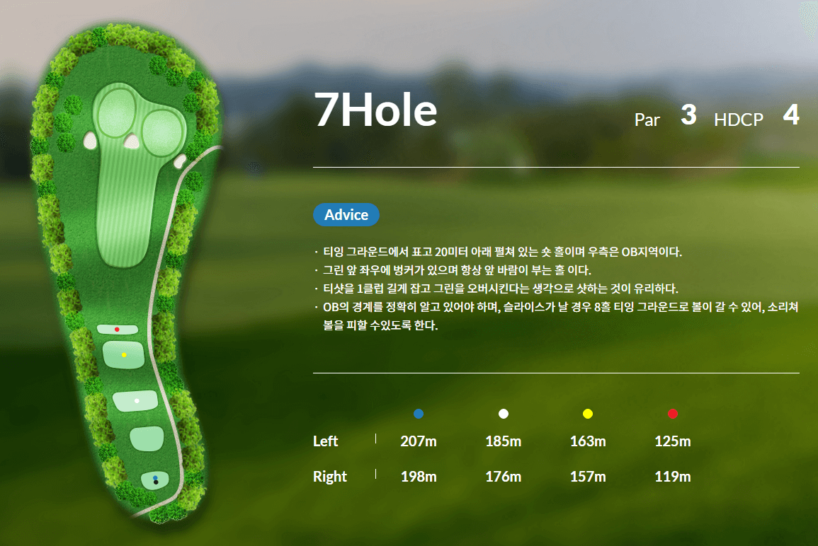 신원 CC 코스 공략도 07