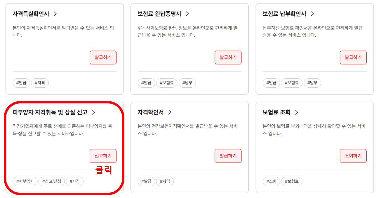 건강보험 피부양자 등록방법 신청서류 (등록 후기)