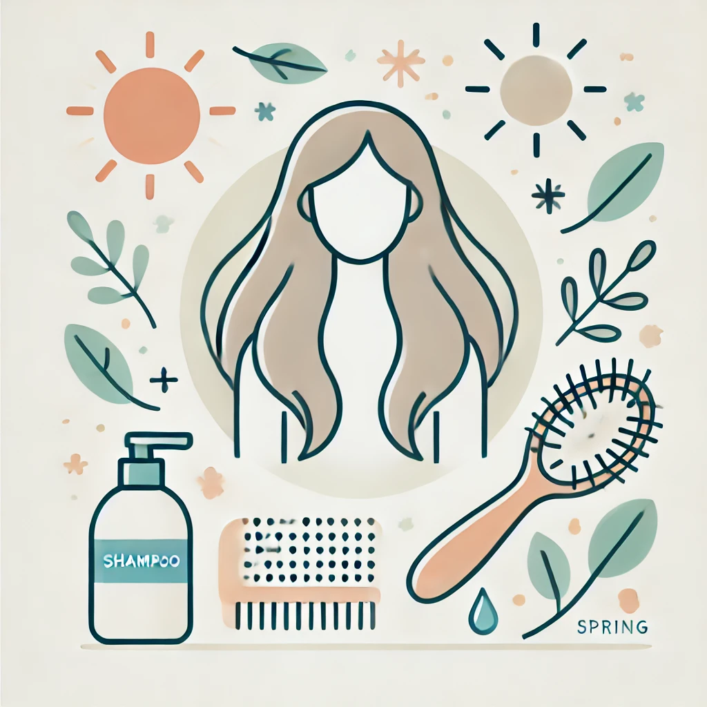 탈모에 좋은것 표현한 사진