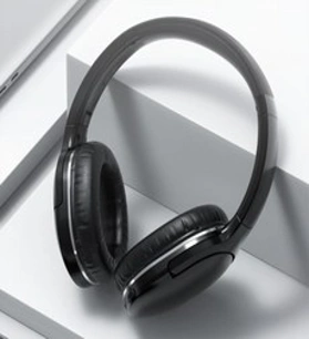 샤오미 베이스어스 D02 pro 무선 헤드셋 블루투스 헤드폰 블랙