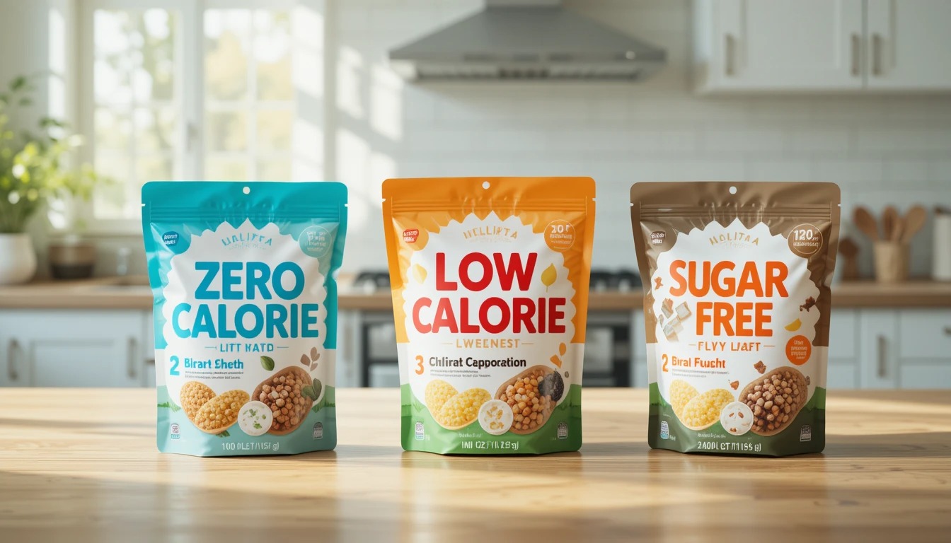 제로칼로리, 저칼로리, 무설탕음식