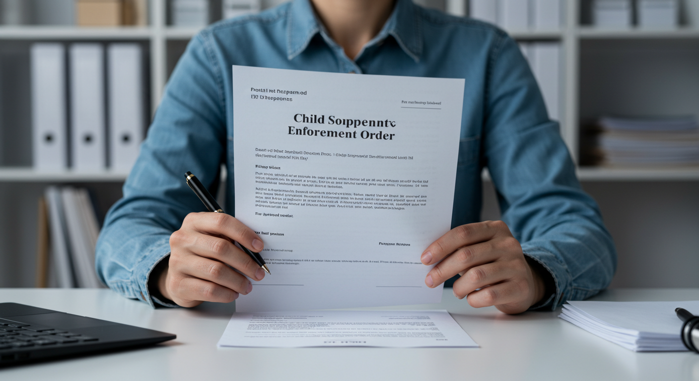 양육비 이행명령 답변서