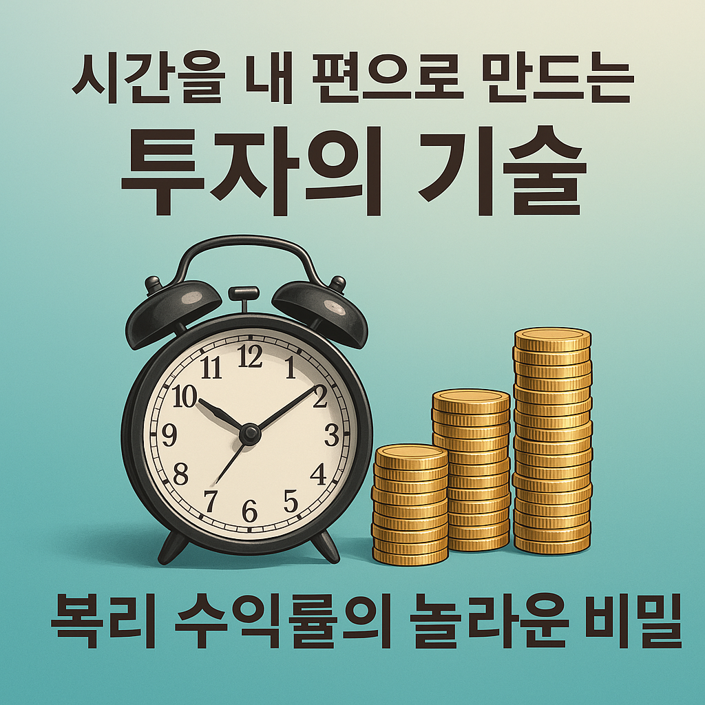 복리투자 효과 시간 가치 수익률 분석
