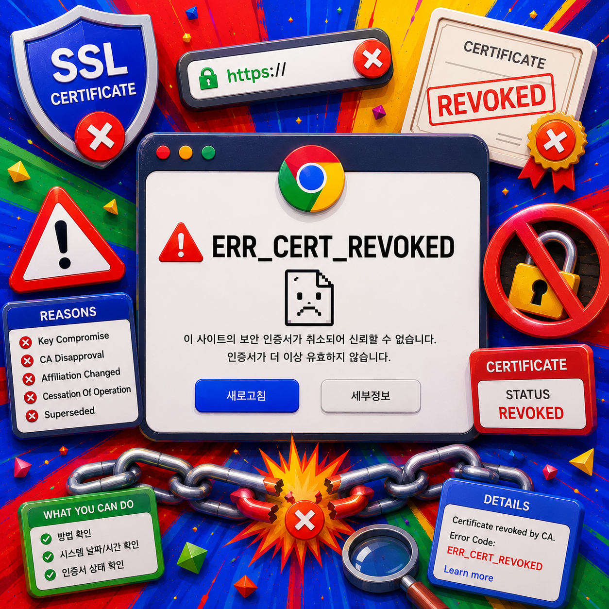 ERR_CERT_REVOKED 오류코드