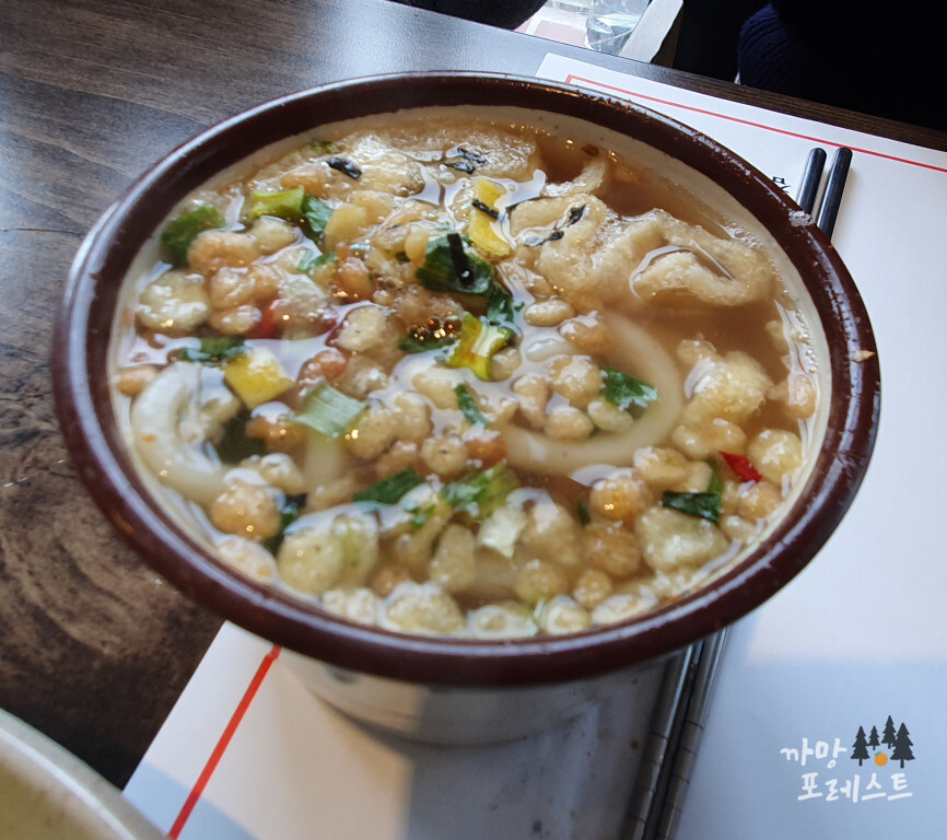 기꾸초밥 미니우동