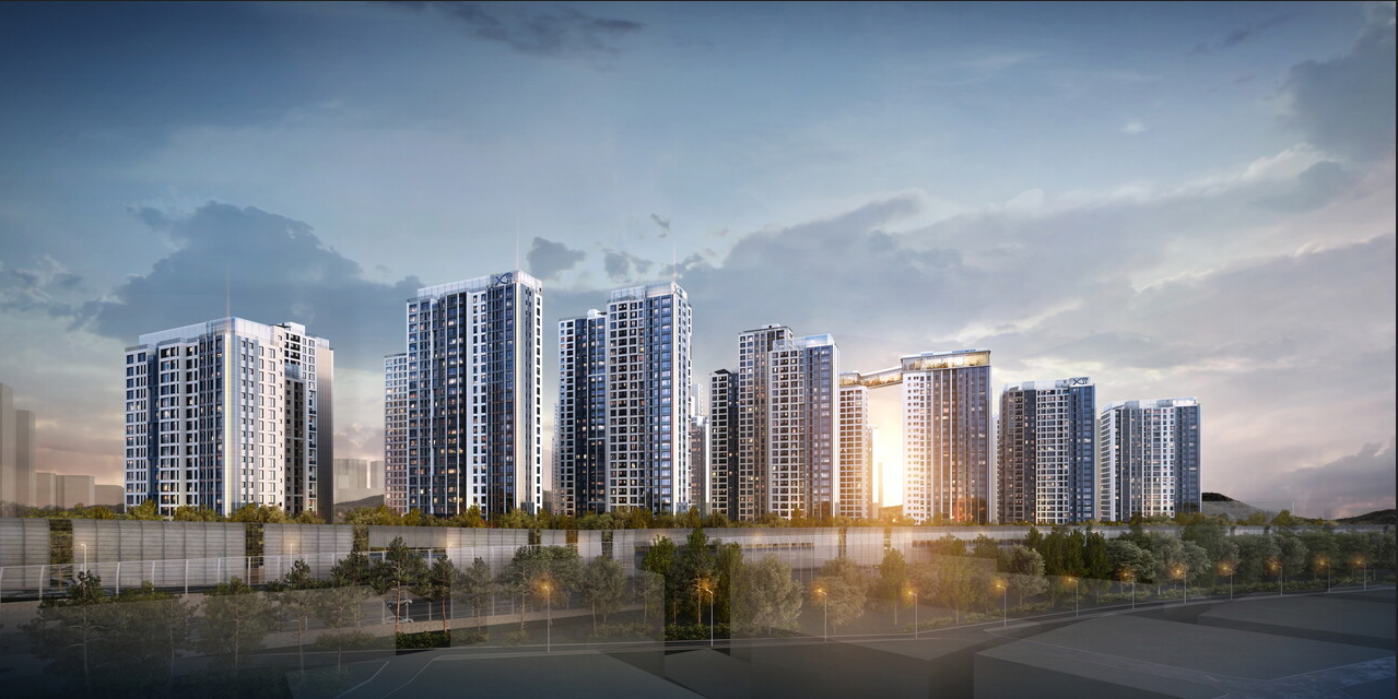 서울 반포 신축 아파트 전경