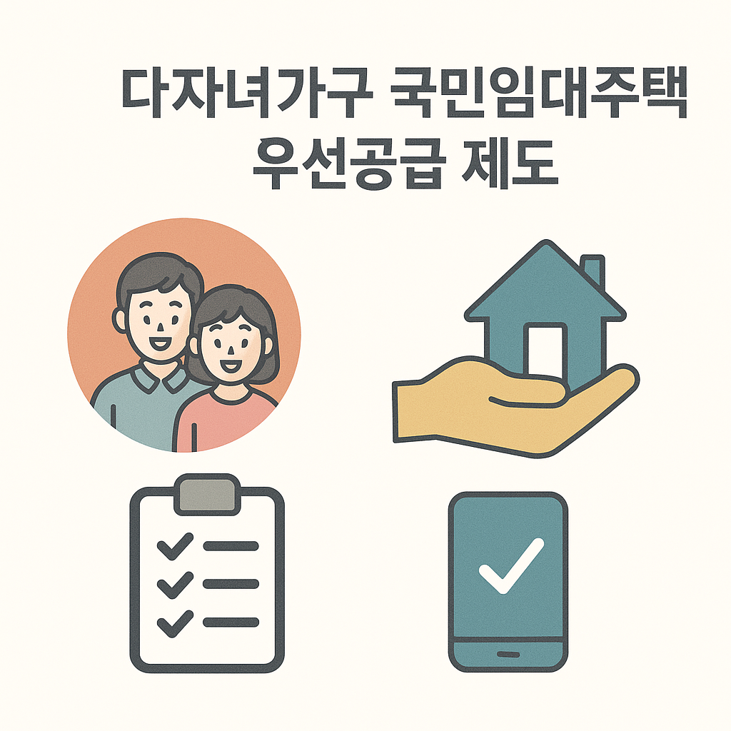 다자녀가구국민임대주택우선공급제도