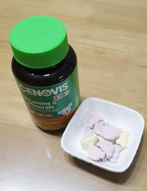 세노비스 멀티비타민 키즈 캔디 사진