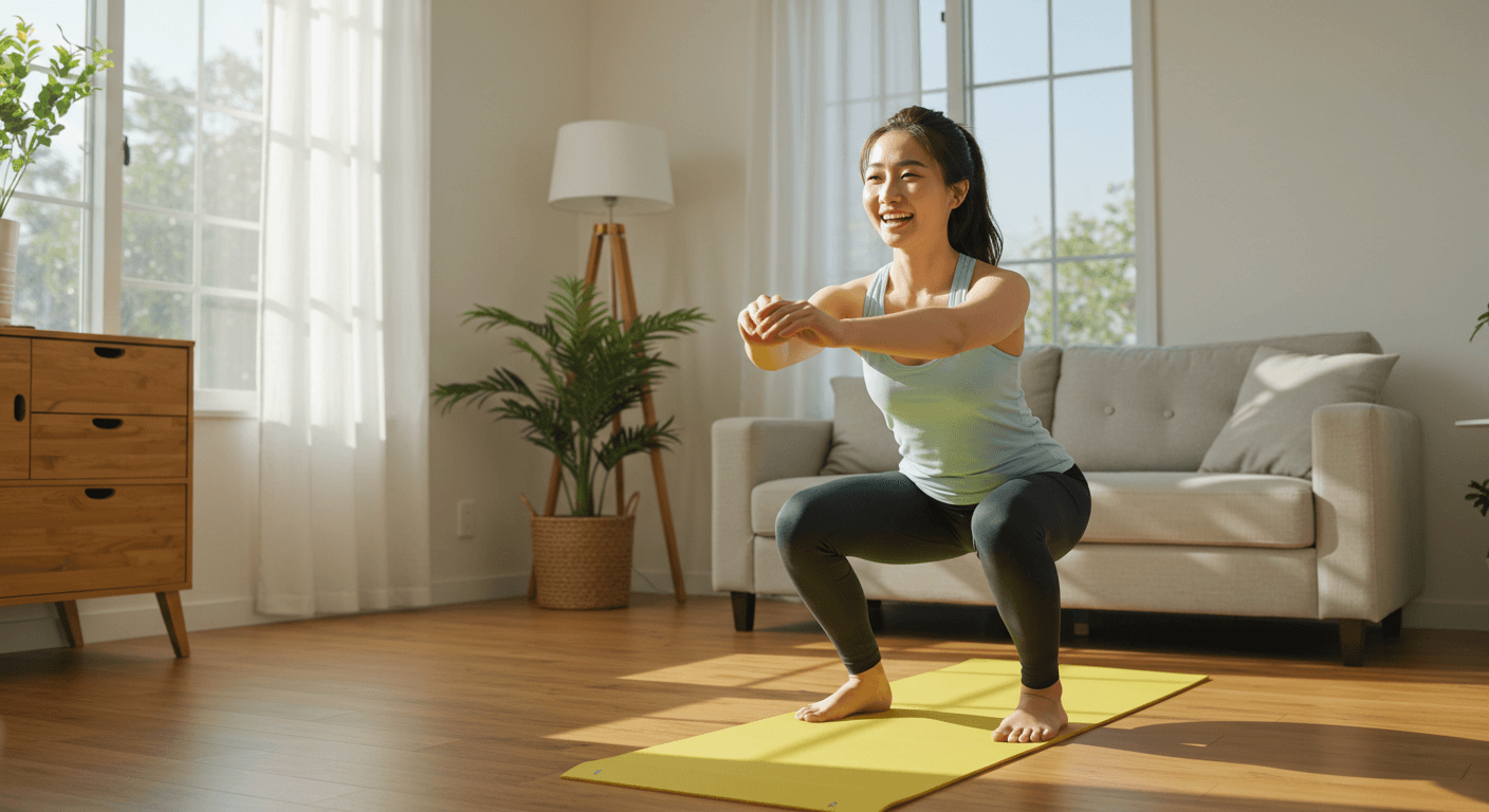 체지방이 잘 빠지는 홈트 시간대