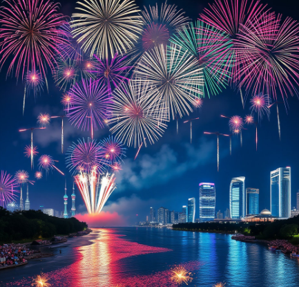 여의도불꽃축제그림