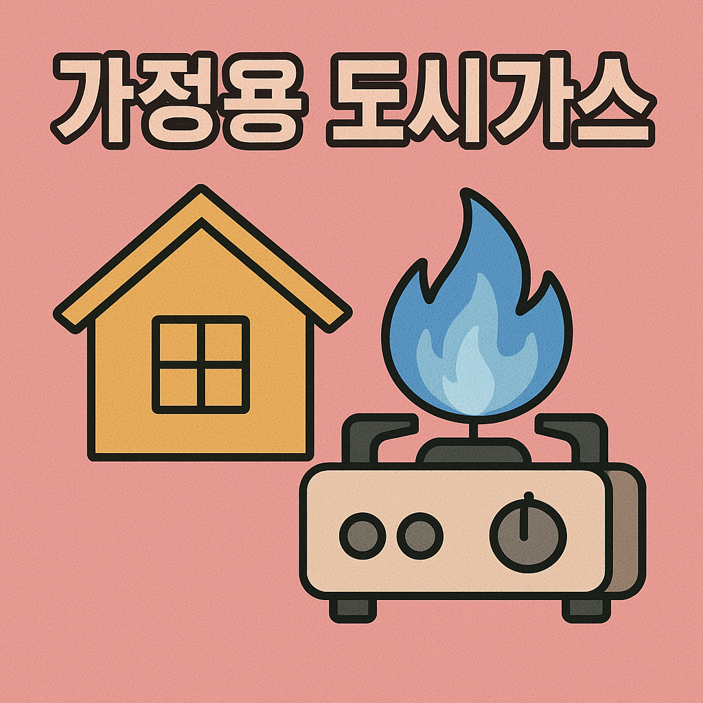 도시가스 요금과 관련한 이미지