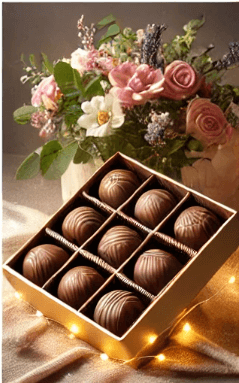 크리스마스 선물 초콜릿