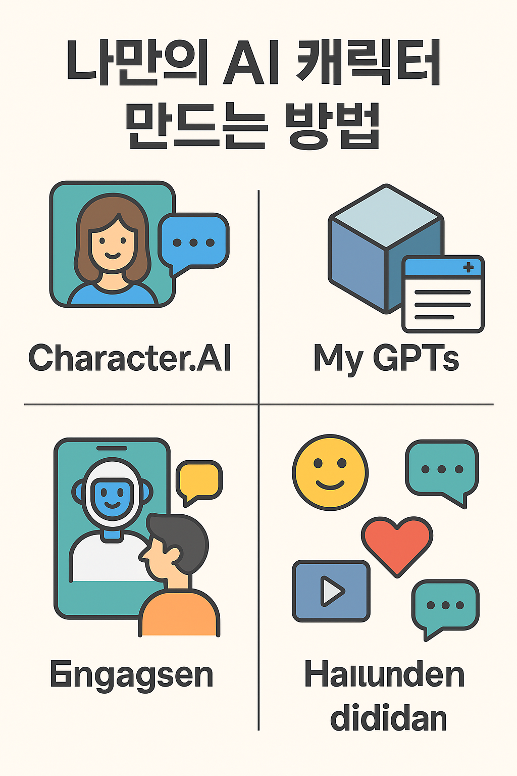 나만의 AI 캐릭터 만드는 방법