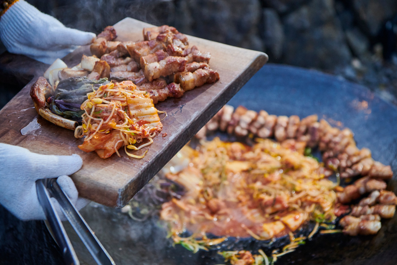 제주 산방산 돗통