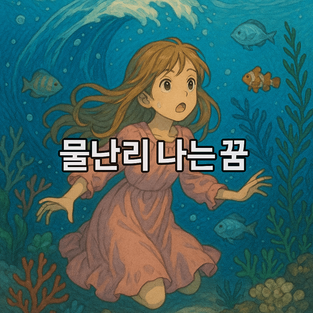 물난리 나는 꿈 해몽