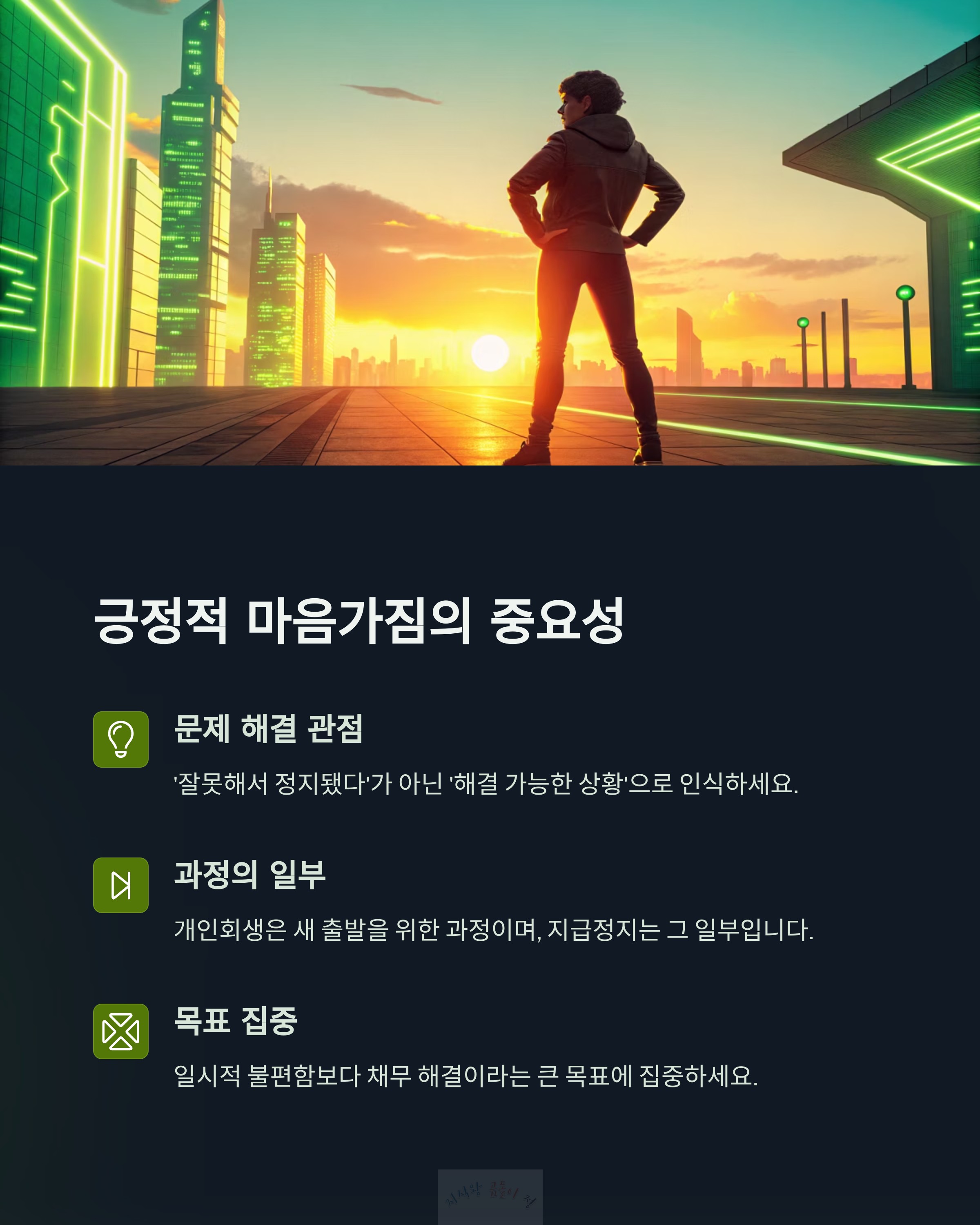 긍정적인 마음가짐의 중요성