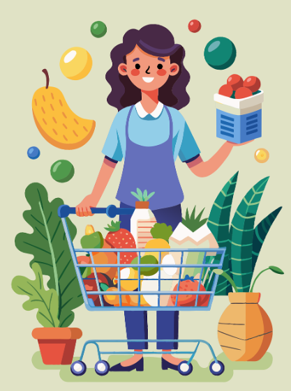 소비 결정의 심리 이미지