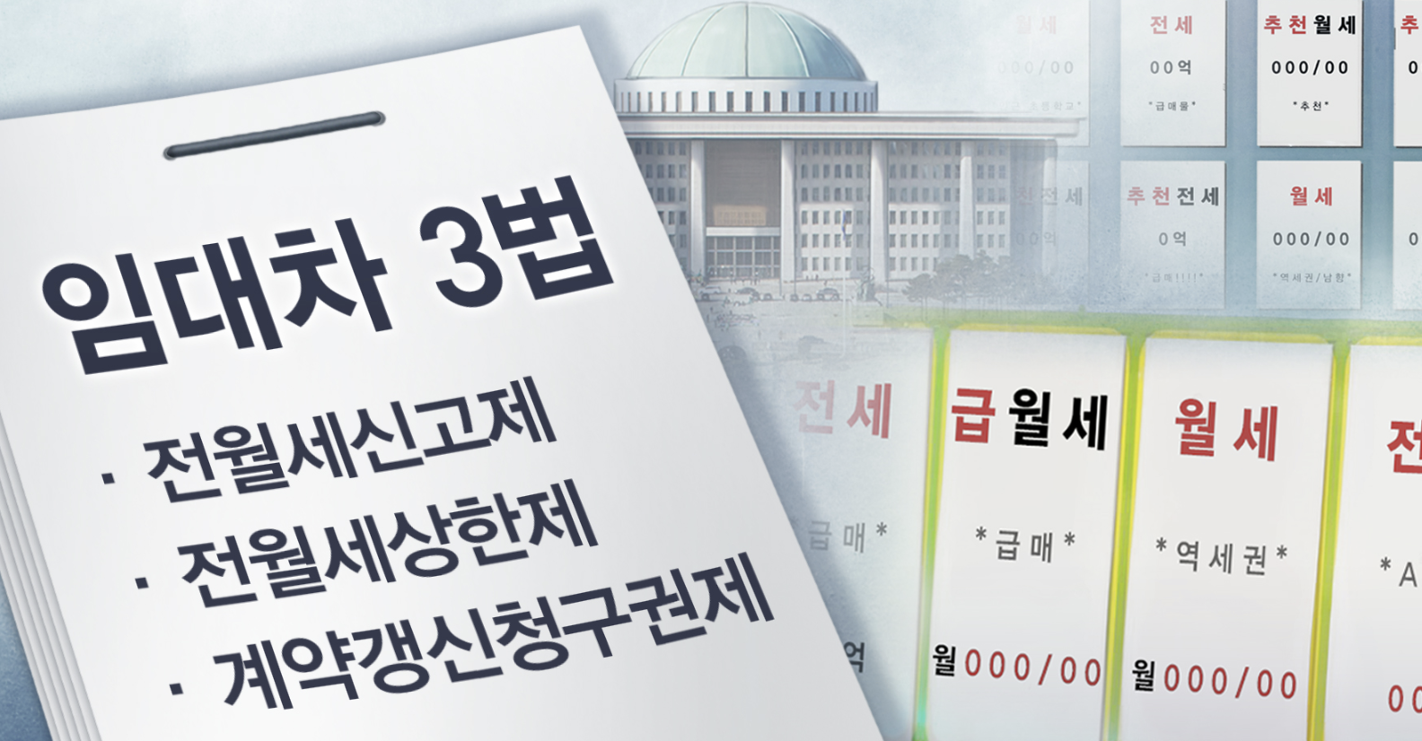 임대차 3법 관련 이미지