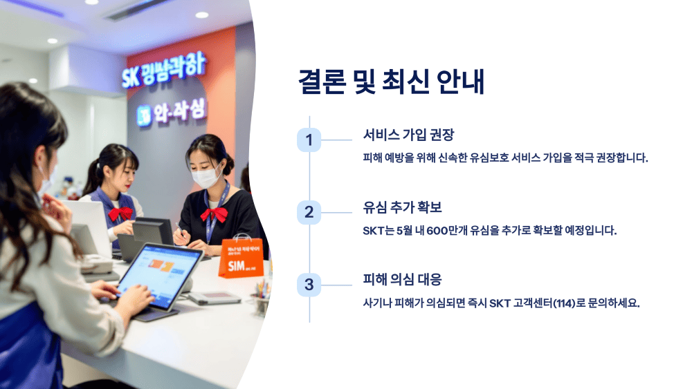 결론 및 최신 안내