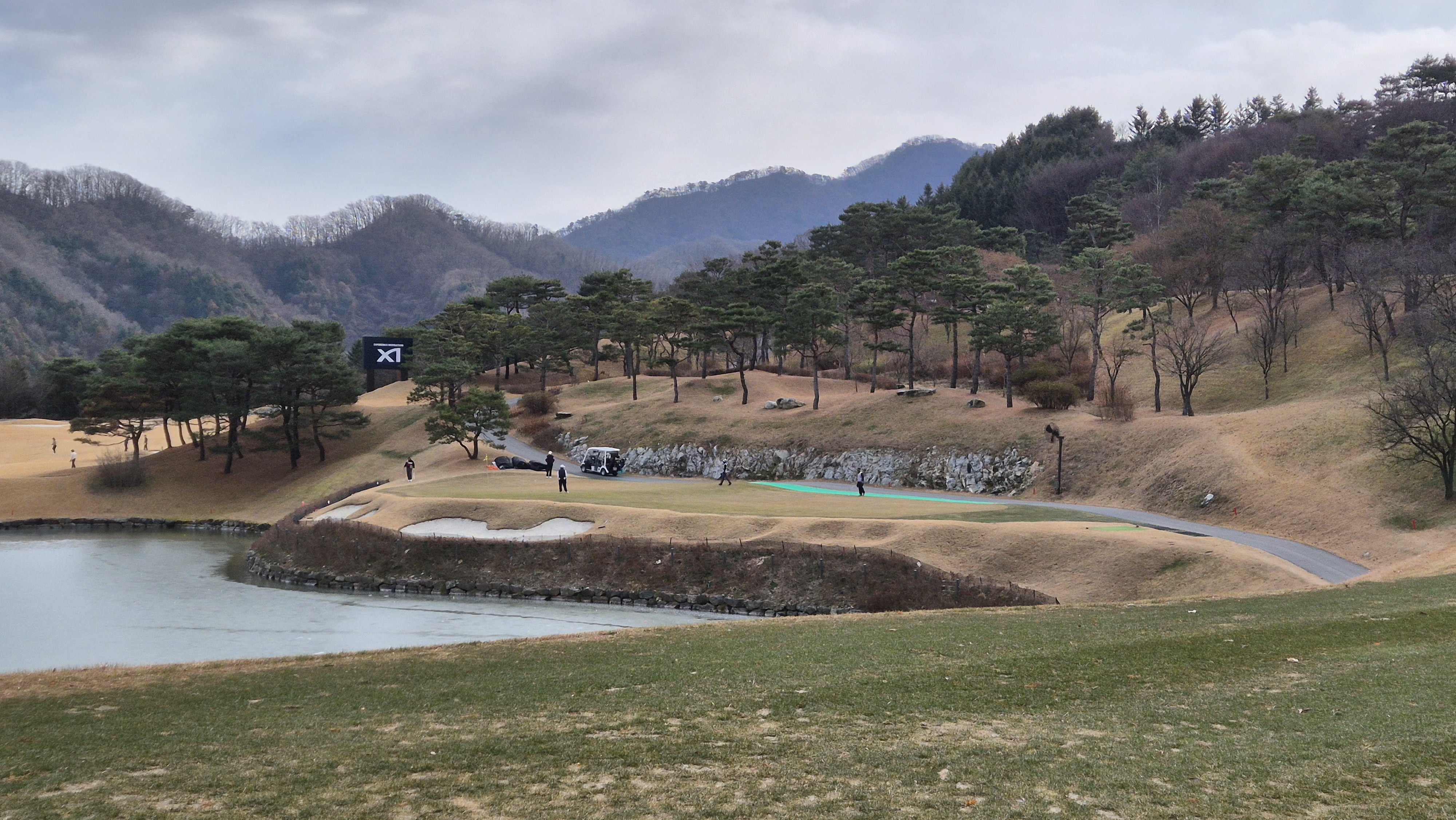 강촌cc 밸리-레이크 코스 사진 및 공략 정보