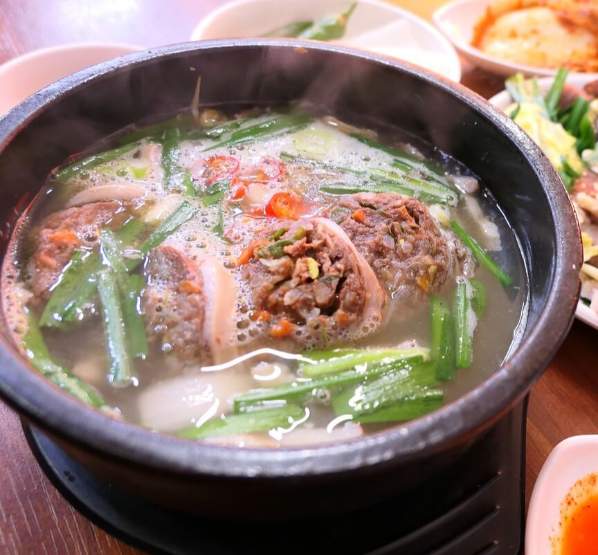 순대국밥