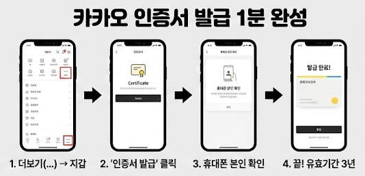 카카오 인증서 발급