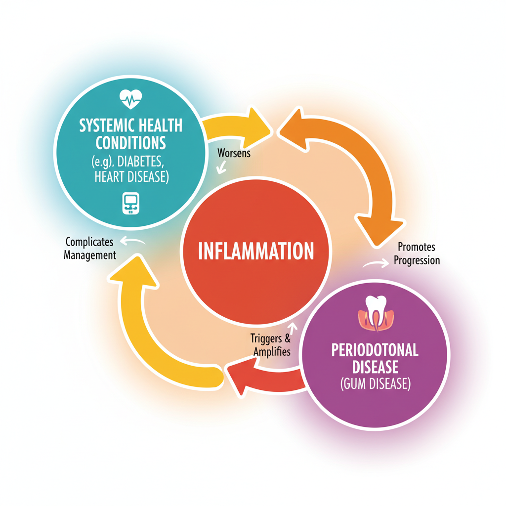 잇몸 건강이 혈관&middot;뇌&middot;당뇨까지 과학이 밝혀낸 &lsquo;구강 &amp; 전신 건강&rsquo; 관계
