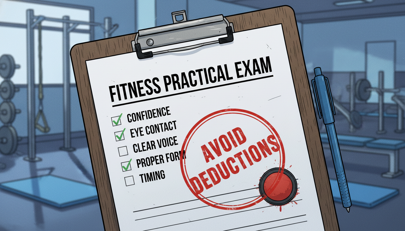 심사위원 채점표와 생체 2급 치명적 감점 요인 주의사항