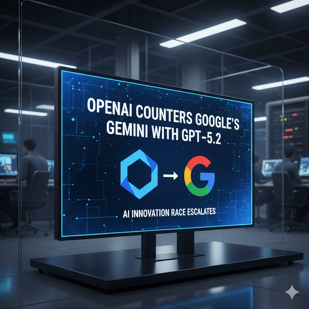 오픈AI GPT-5.2 등장, AI 전쟁이 다시 뜨거워졌습니다