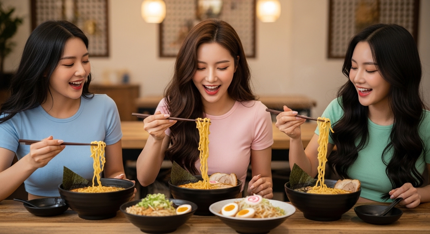 라면먹는 여자들