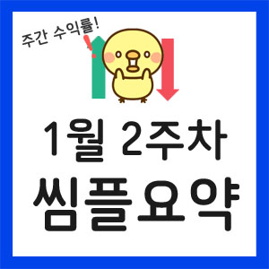 미국주식-주간수익률