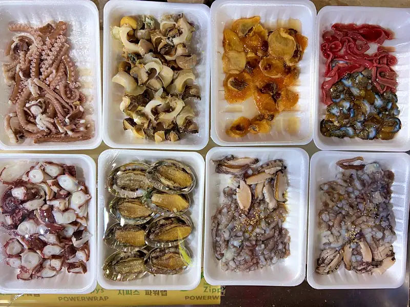 진도 쏠비치 대명리조트 배달 맛집 자연산 전문 여름 보양식 민어와 귀한 생선 붉바리 맛있는 횟집