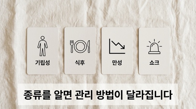 저혈압 종류 기립성 식후 만성 쇼크성 4가지 원인 설명"