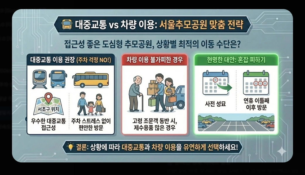 성묘지 주차장(2026년 주요 변화, 전국 추모시설, 명절 연휴)(+ 실전 전략)