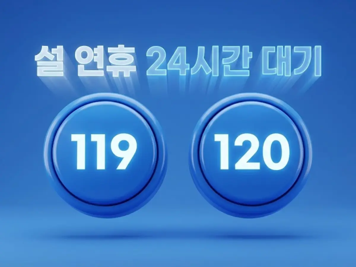 설연휴24시간대기 현황 알아보기