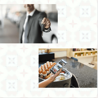 자동차키와 어플